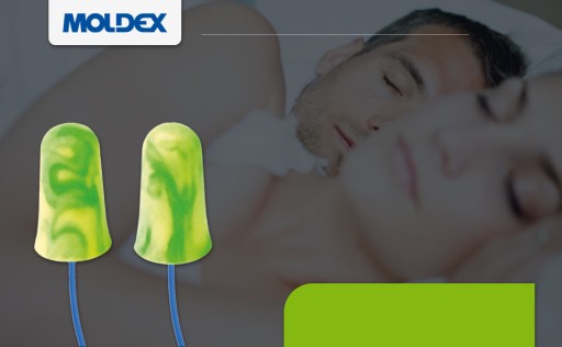 Zátkové chrániče sluchu Moldex PuraFit 6900 so závitom, 5 párov