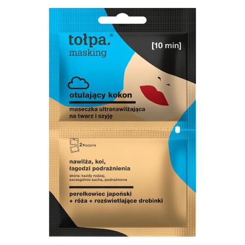 TOŁPA MASKING Cocoon, ultra hydratačná maska na tvár 2x5ml