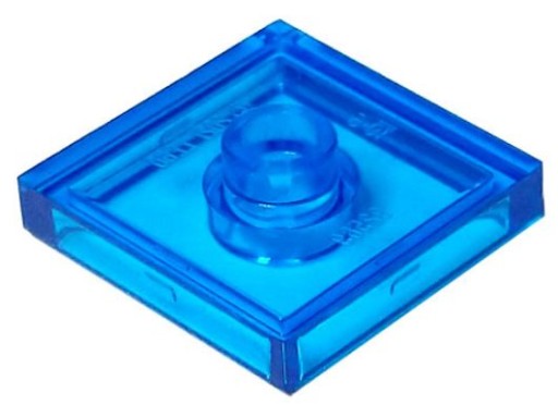 LEGO 2X2 S IZOLÁCIOU TRANS TMAVOMODRÉ Č. 87580