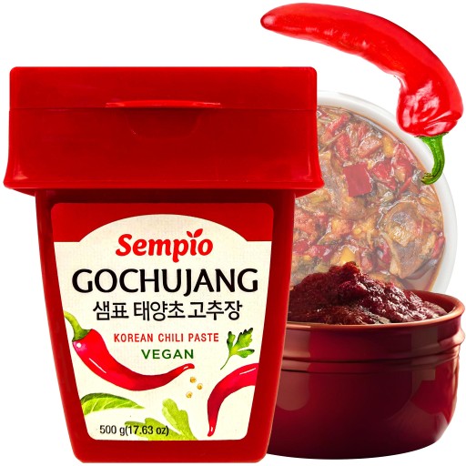 Papriková pasta Vegan Gochujang 500g SEMPIO