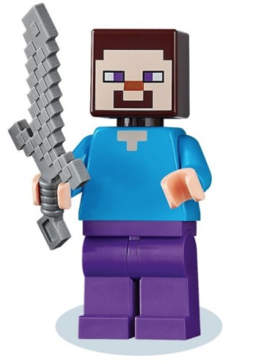 LEGO Minecraft figúrka Steve Sword 21113 min009