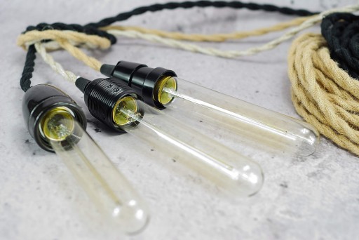 EDISON podlhovastá uhlíková spider retro žiarovka LOFT