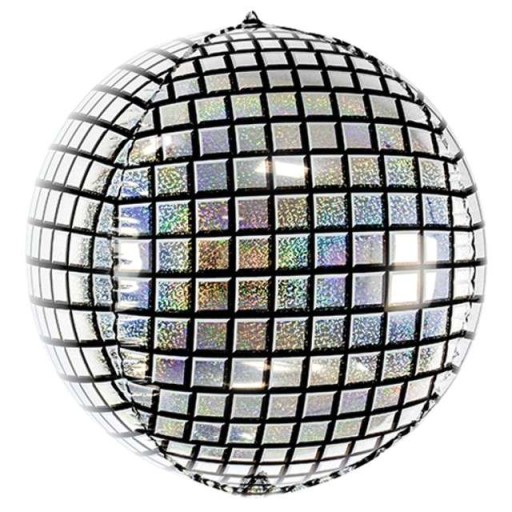 Fóliový BALÓN HOLOGRAPHIC disco DISCO GAL 80. roky 20. storočia