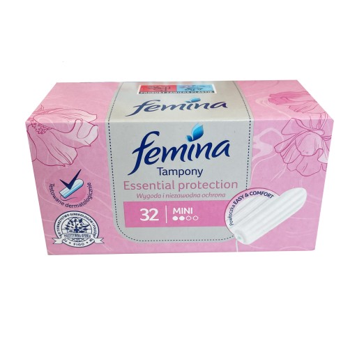 FEMINA ZÁKLADNÉ OCHRANNÉ TAMPÓNY 32 MINI KS