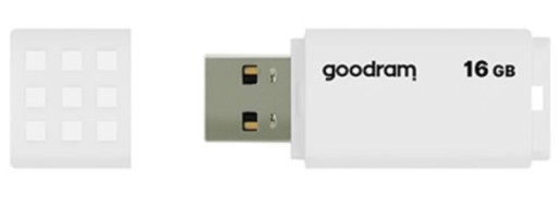 Pendrive Goodram UME2-0160W0R11 16 GB UME2 WHITE USB 2.0 White