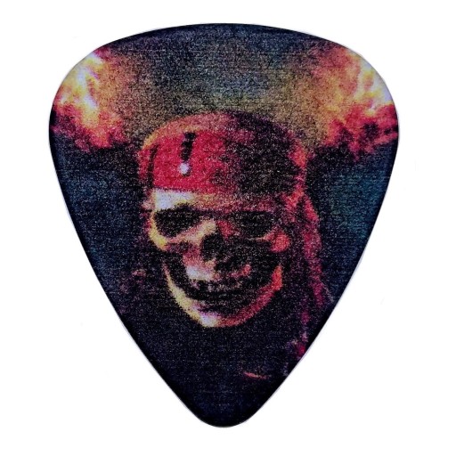Gitara vyberie 10 KS Efektné lebky! gitarové pierko | Lebka