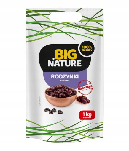 Big Nature sušené hrozienka, 1kg