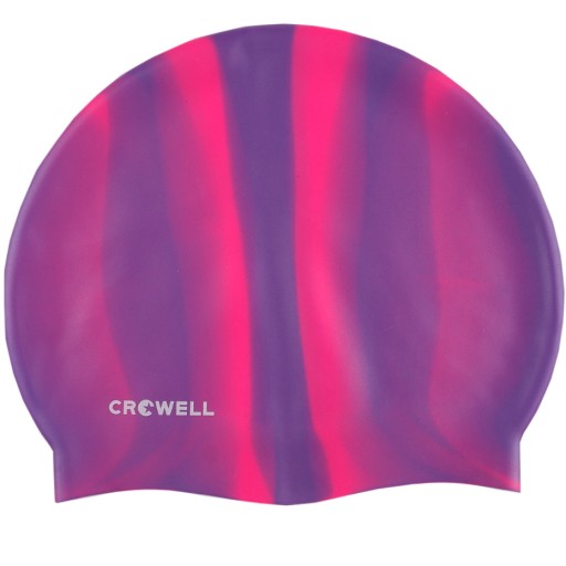 Silikónová plavecká čiapka Crowell Multi Flame