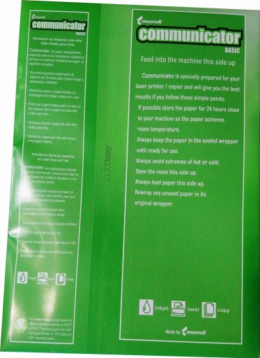 KOMUNIKÁTOR KOPÍROVACIEHO PAPIERA BASIC 80G A4 500 listov