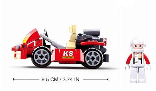 SLUBAN BLOKY GOKART AUTO MESTSKÉ AUTO S POHONOM