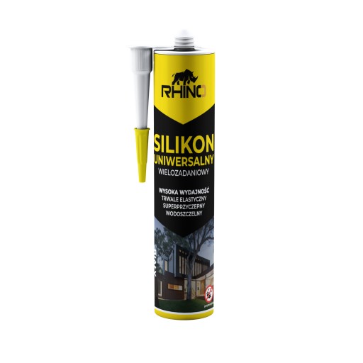 WHITE univerzálny silikón 290ml pružný