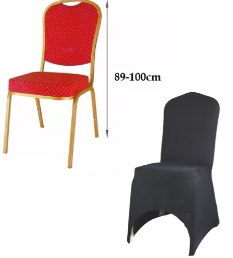 ČIERNY poťah na kreslo BANQUET