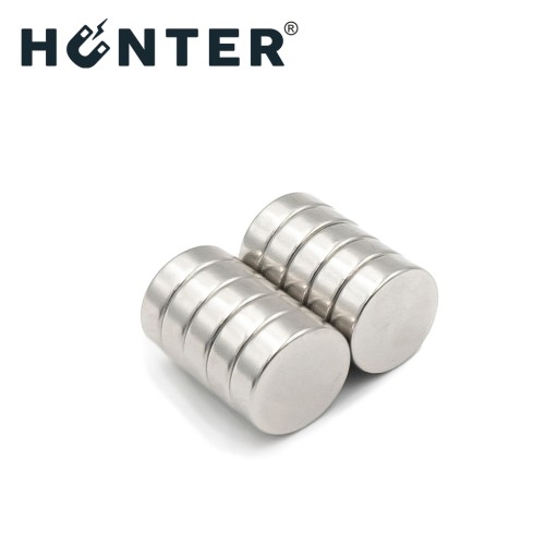 VALEC NEODYMOVÝ MAGNET 10x3 mm SILNÝ, okrúhly, kotúč - HUNTER