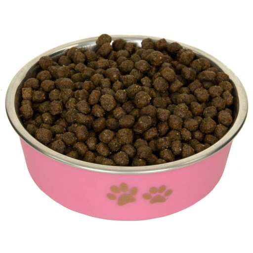 Chico Jednolôžková kovová miska pre psov PAWS Pink 0,3L