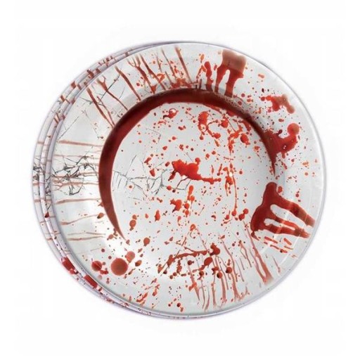 KREVNÉ TANIERE 6 KS. 23 CM HALLOWEEN