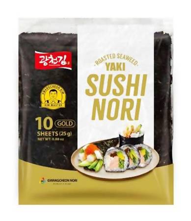Riasy, riasy na sushi Yaki Nori GOLD 10 ks.