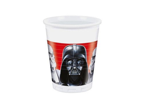 Star Wars plastové poháre 200 ml 9 ks.