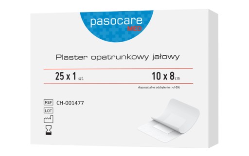 Sterilná náplasť 10 x 8 cm PASOCARE MED