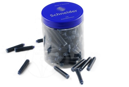 NÁPLŇKY NA PERÁ ST. MODRÉ BALENIE 100 KS SCHNEIDER