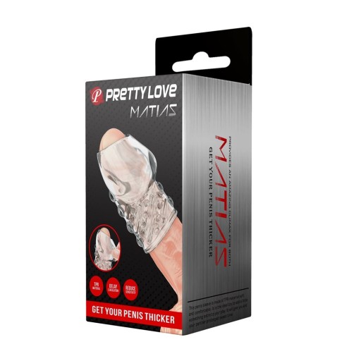 PRETTY LOVE MATIAS TRANSPARENT Penis Cover