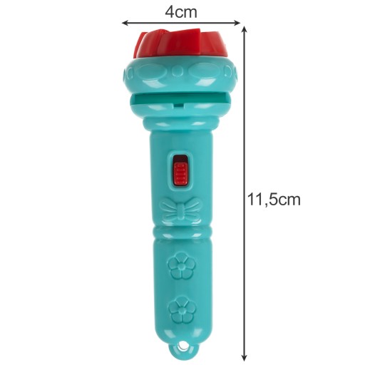FLASHLIGHT diaprojektor Lampa SLIDES 2v1 32 diapozitívov
