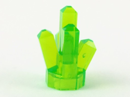 LEGO 52 30385 29377 28623 CRYSTAL trans green me. NOVÉ == (1g)