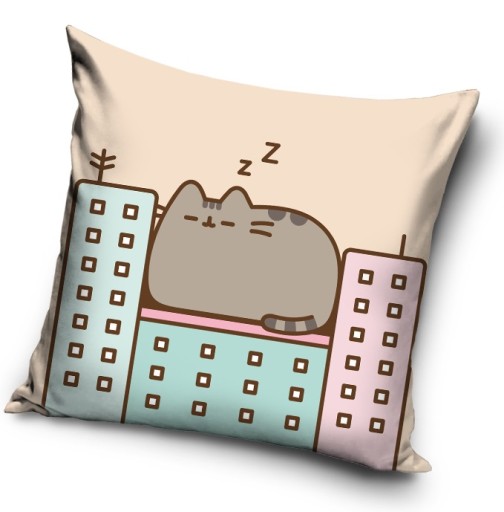 Obliečka na vankúš CAT PUSHEEN PRE DETI 40 x 40 cm Jasiek