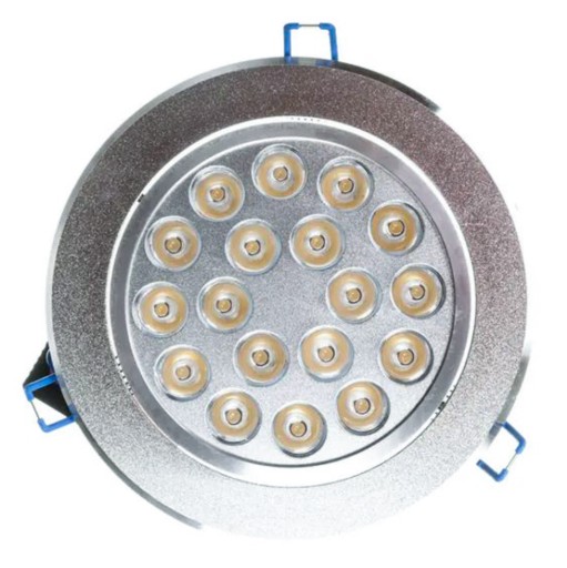 LED stropné svietidlo 18x1W 1260Lm, zápustné 18W