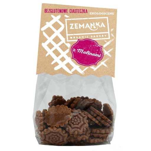 MALINA BEZLEPKOVÁ BIO KOŠÍK 100 g - ZEMANKA