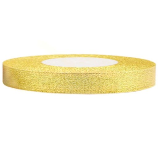 ZLATÁ STUŽKA GLITTER COMMUNION stuha 22 x 1,2 cm dekorácia C