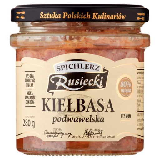 Spichlerz Rusiecki Podwawelska klobása 280 g