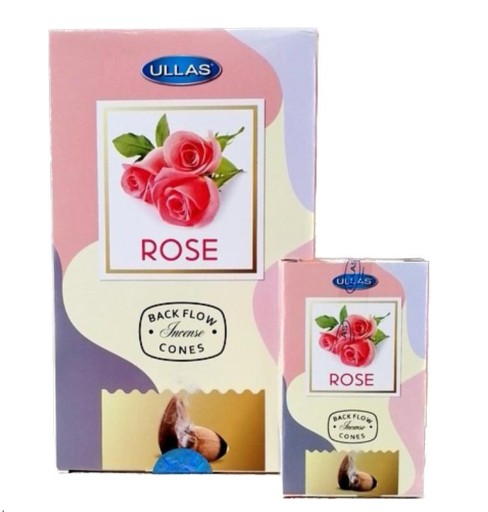 ULLAS rose kónické vonné tyčinky