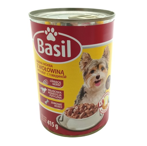 BAZILKA PRE PSA KRMIVO 415G 10KS HOVÄDZIE MÄSO