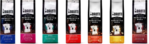 Káva Bialetti Perfetto Moka Nocciola 250 g, ochutená orieškami