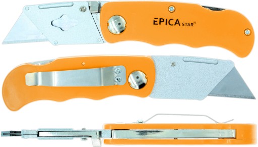 Skladací nôž so 6 lichobežníkovými čepeľami na tapetu na čalúnenie