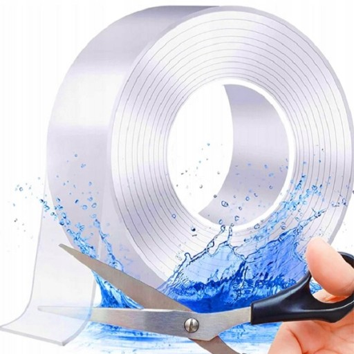 OBOJSTRANNÁ LEPIACE PÁSKA ŠÍRKA 30mm OPÄTOVNE POUŽITEĽNÁ 5M
