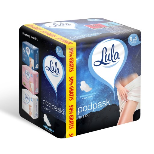 Lula hygienické obrúsky na noc 12 kusov