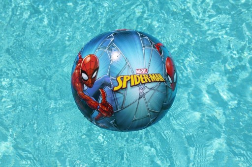 Farebná plážová lopta Spiderman 51 cm Bestway
