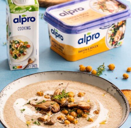 Rastlinný sójový nápoj na kulinárske účely na varenie ALPRO Cooking 250ml
