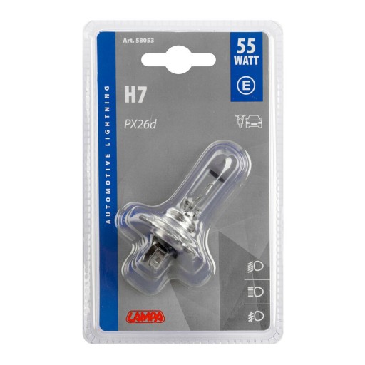 H7 žiarovka 55W blister LAMP