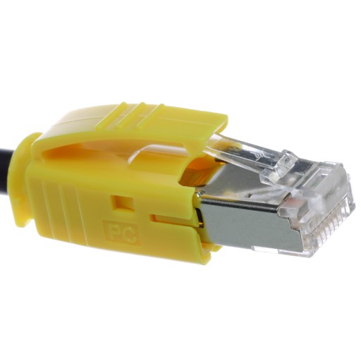 Telegartner Zástrčka s plášťom RJ45 6A FTP žltá