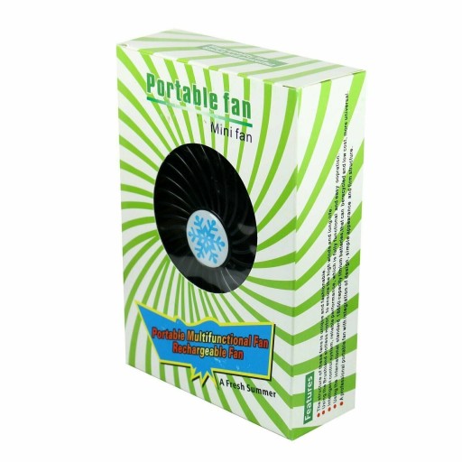 MINI VENTILÁTOR STOLNÝ VENTILÁTOR USB BATÉRIA 74