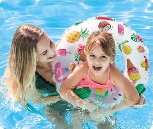 Plážové PLAVECKÉ KOLESO 61cm INTEX