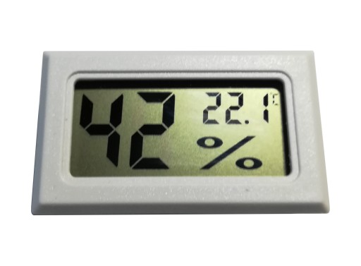 Teplomer vlhkomer Elektronický digitálny LCD