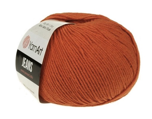 YARNART JEANS 85 koňaková priadza