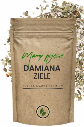 DAMIANA sušená bylina afrodiziakum 50g bylina na relax DAMIAN + recept