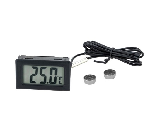 Digitálny LCD teplomer so sondou -50 +110 C