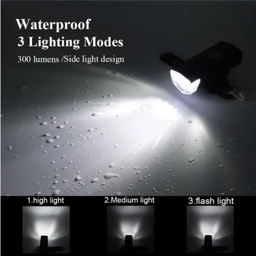 BICYKEL PREDNÁ LAMPA CREE LED OSVETLENIE NABÍJACIE USB