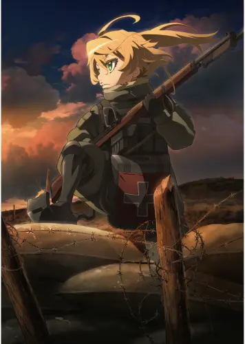 Anime Manga Youjo Senki Plagát yjs_015 A3