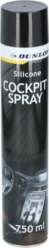 DUNLOP sprej na údržbu interiéru kokpitu auta bez zápachu 750 ml